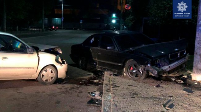 На Ковельській у Луцьку – аварія з потерпілим: винуватець ДТП втік. ФОТО