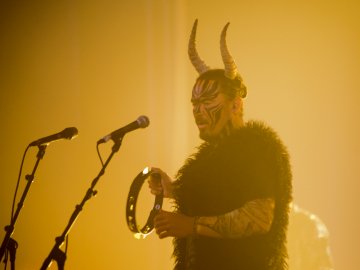 Гурт «Танок на Майдані Конґо» приїхав у Луцьк із вертепом. ФОТО