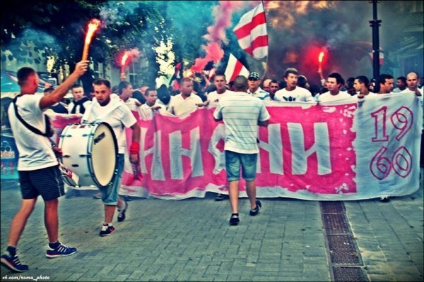 Марш фанів ФК «Волинь». ФОТО