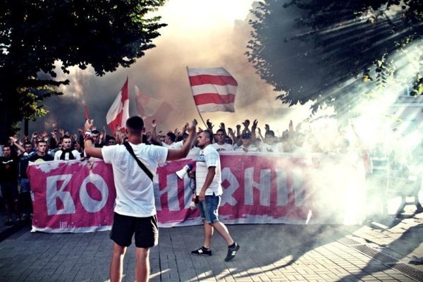 Марш фанів ФК «Волинь». ФОТО