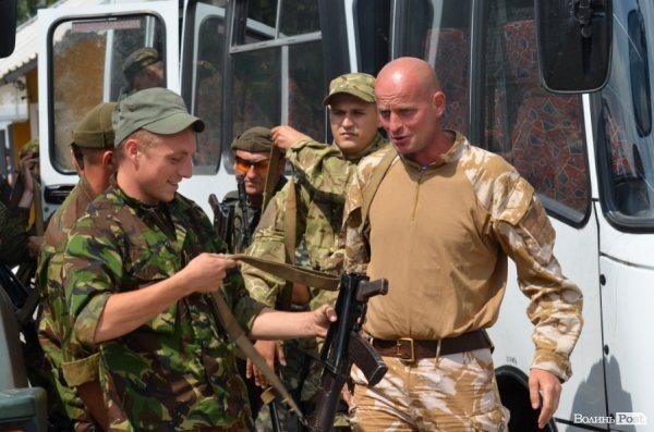 Луцьк зустрів героїв нацгвардії. ФОТО