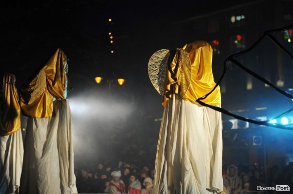 «Різдво у Луцьку»: вражаюче театральне дійство від гостей зі Львова