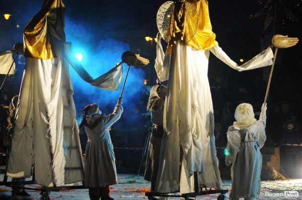 «Різдво у Луцьку»: вражаюче театральне дійство від гостей зі Львова