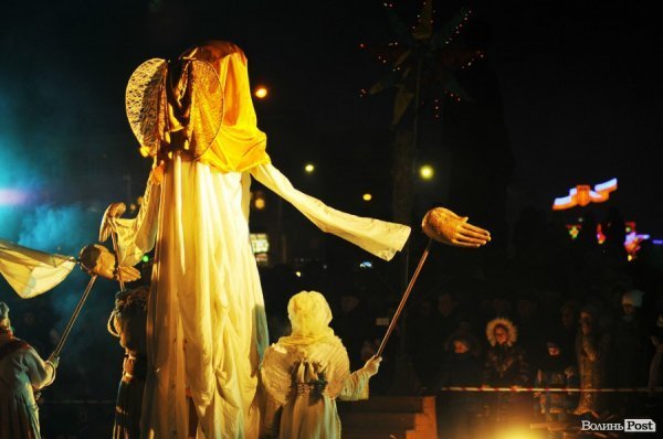 «Різдво у Луцьку»: вражаюче театральне дійство від гостей зі Львова