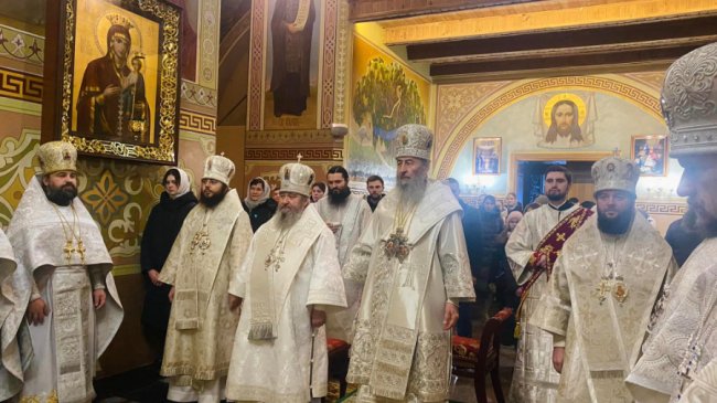  Голова УПЦ МП митрополит Онуфрій відвідав Зимненський монастир на Волині