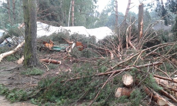 З'явилося відео наслідків буревію у Шацькому районі. ФОТО. ВІДЕО