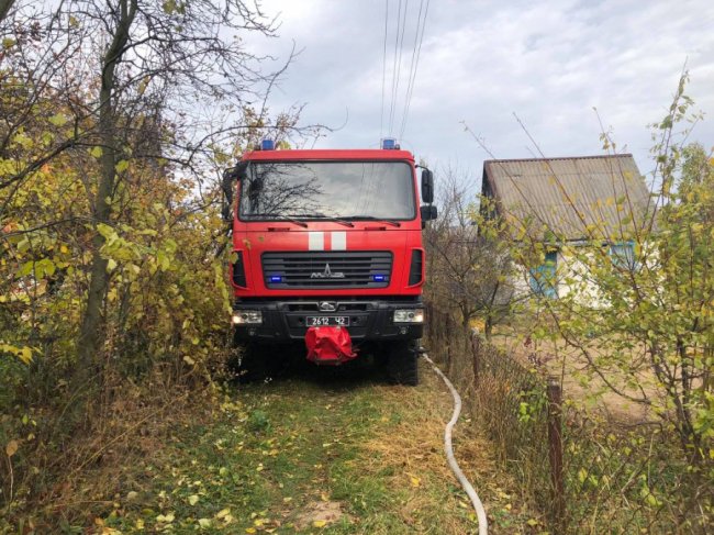 На Волині в пожежі загинув чоловік. ФОТО