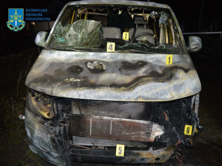 На Волині брат загиблого Героя підпалив автомобіль військових 