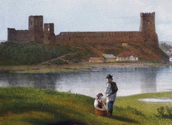 Фрагмент панорами Луцька зі Святої гірки