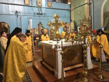 У храмі села Жидичин вперше відслужили панахиду за Героями Небесної Сотні українською. ВІДЕО