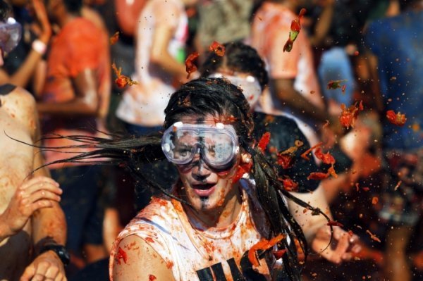 Бої помідорами в США. ФОТО