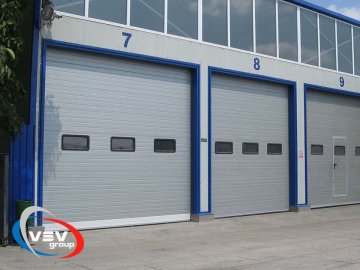 ВСВ-груп – індивідуальне виробництво промислових секційних воріт в Україні*