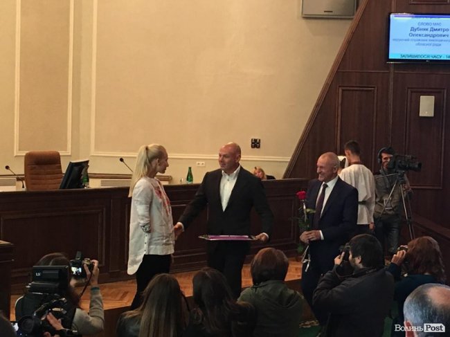 Волинській паралімпійці вручили ключі від квартири