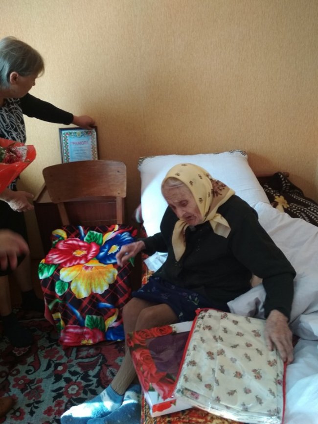 Волинянку привітали зі 100-річчям. ФОТО