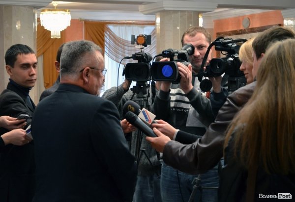 Влада подякувала волинським журналістам за гострі теми. ФОТО