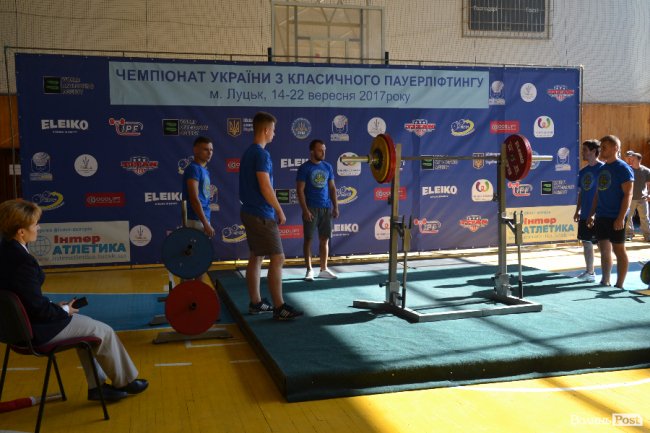 У Луцьку змагались пауерліфтери-ветерани. ФОТО
