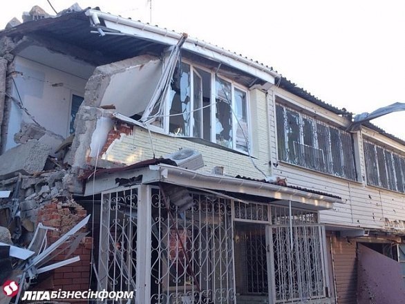 Лінія фронту: Широкине в руїнах. ФОТО