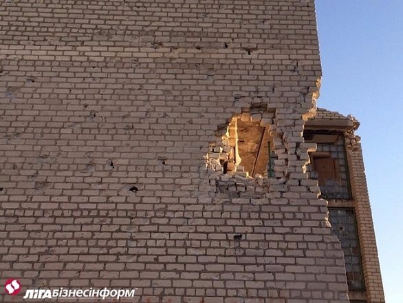 Лінія фронту: Широкине в руїнах. ФОТО