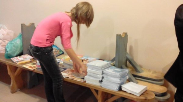 У Луцьку дітей переселенців зібрали в школу. ФОТО