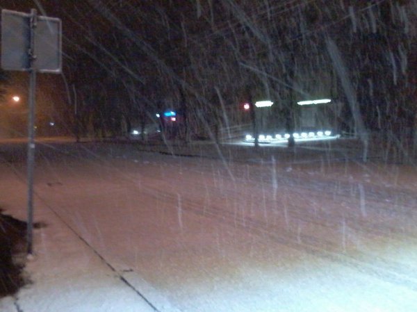 Перший сніг у Луцьку: реакція соцмереж. ФОТО