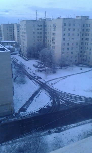 Перший сніг у Луцьку: реакція соцмереж. ФОТО