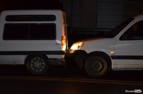 У Луцьку ‒ потрійна аварія. ФОТО