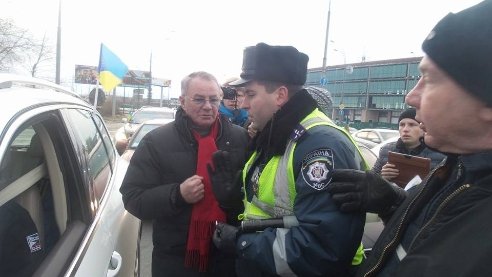 Автомайдан рушив на Межигір’я. ФОТО
