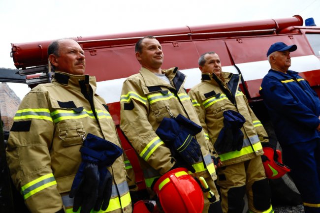 На Волині відкрили 103-й підрозділ місцевої пожежної охорони. ФОТО