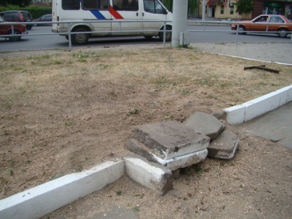 Як облагороджують центр Луцька. ФОТО