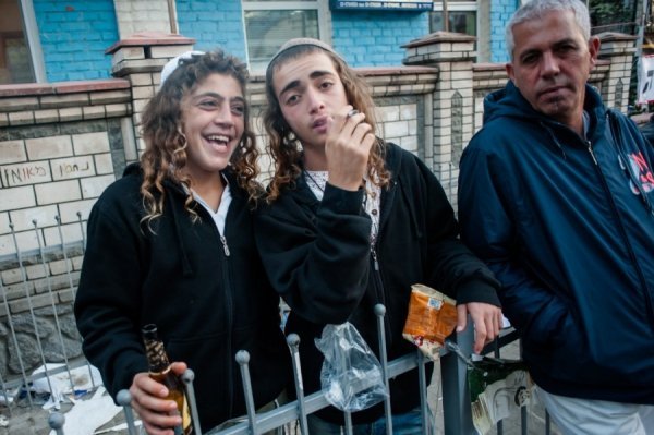 В Умані хасиди святкують Новий рік. ФОТО