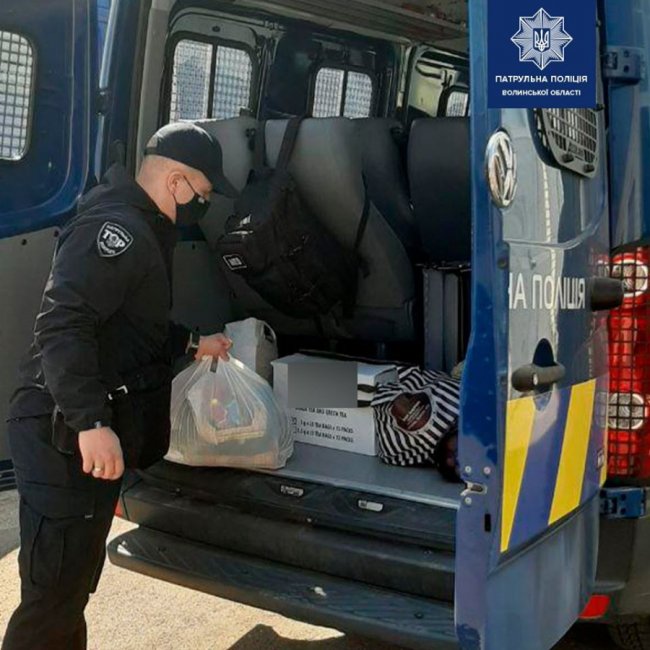 Бійцям легендарної роти «Світязь» передали на Схід продукти першої необхідності. ФОТО