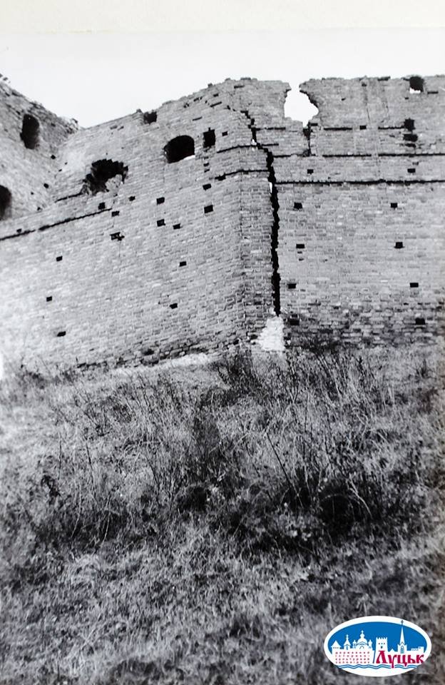 Показали, яким був Луцький замок понад сотню років тому