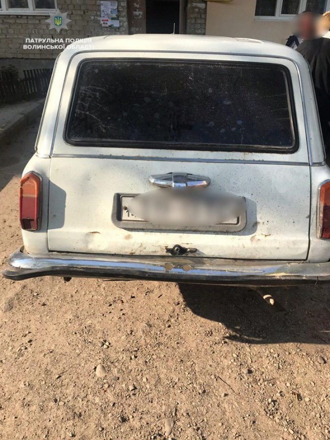 У Луцьку спіймали нетверезого водія, у якого через п'янку забрали права. ФОТО