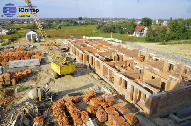 У другому будинку ЖК «Юпітер» — у розпалі внутрішні роботи*