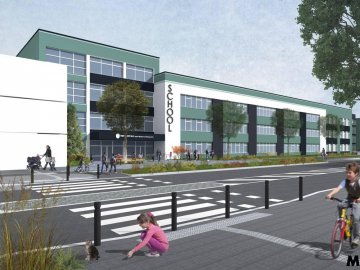 1 вересня у Луцьку завершать ремонт гімназії №4. ВІДЕО