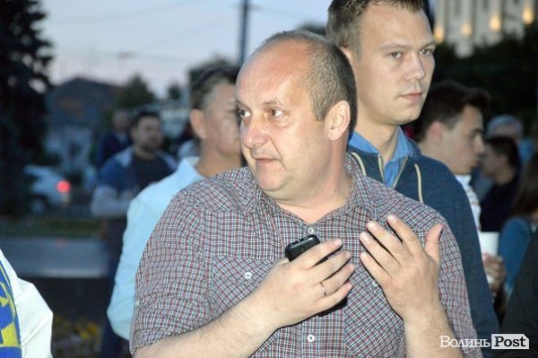 Разом з міським головою прийшов і його заступник Андрій Киця