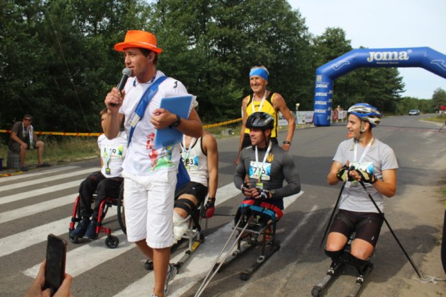 На Волині відбувся Кубок України з перегонів на лижеролерах. ФОТО