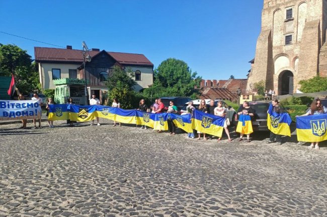У Луцьку зустріли звільнених з російського полону воїнів. ФОТО, ВІДЕО