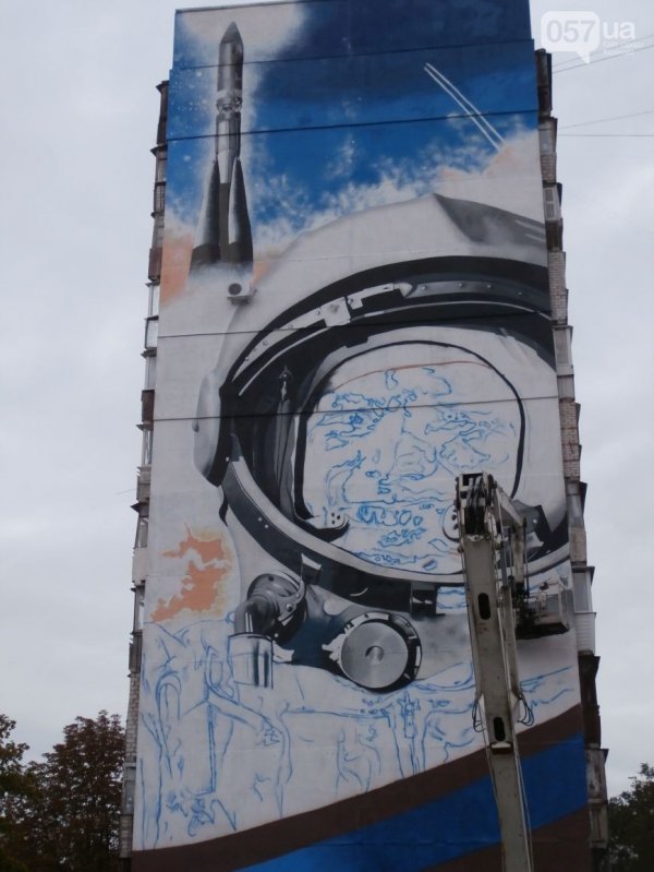 Найбільше графіті в Україні. ФОТО
