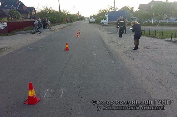 ДТП на Волині: госпіталізували двох дітей. ФОТО