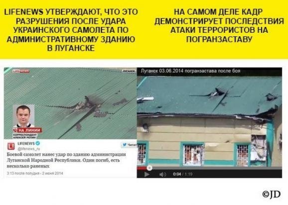Як Росія бреше про події в Україні. ФОТО