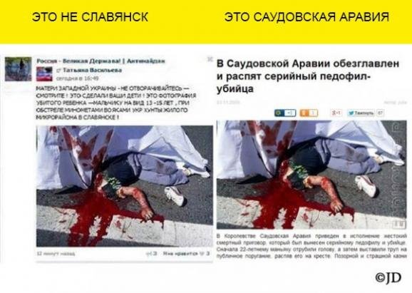 Як Росія бреше про події в Україні. ФОТО