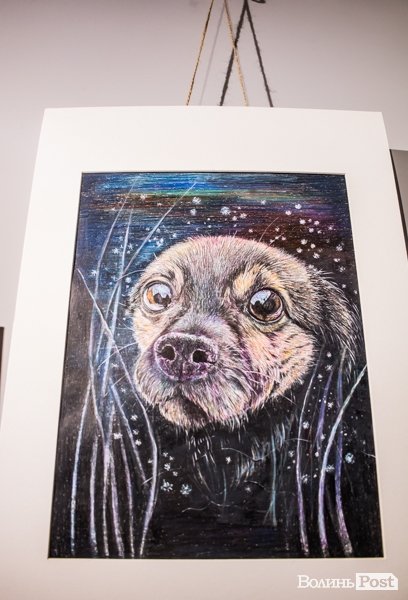 Точність ліній та глибина поглядів: у луцькому «Промені» презентували виставку Вікторії Марценюк