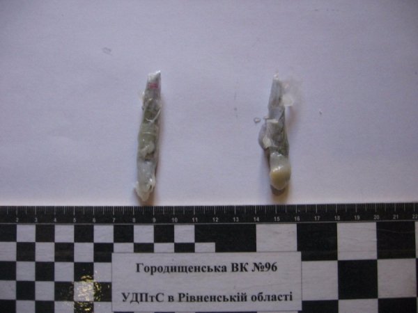 Волинянка сховала наркотики в їжу щоб передати ув'язненому.ФОТО