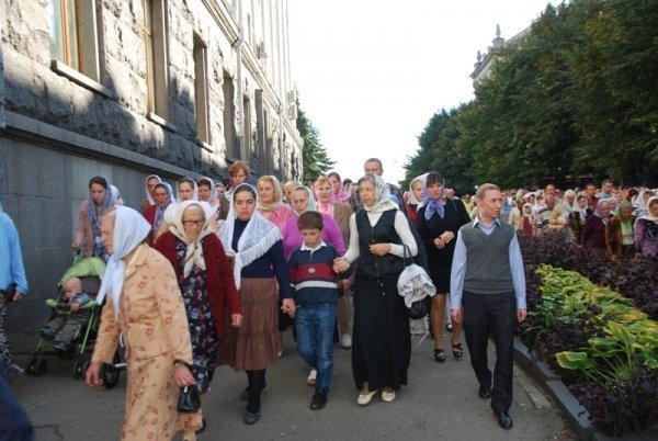 Хресний хід у Луцьку. ФОТО