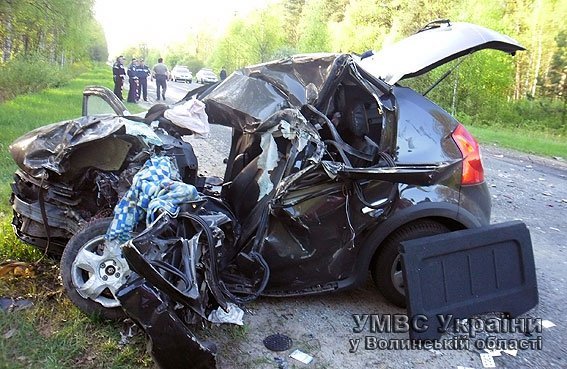 На Волині - смертельна аварія