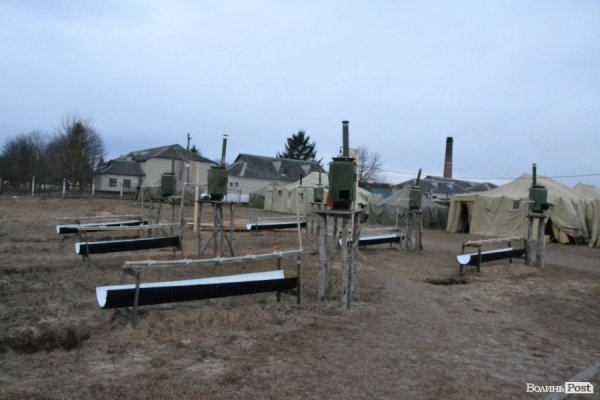 В яких умовах будуть готувати мобілізованих із Волині. ФОТО