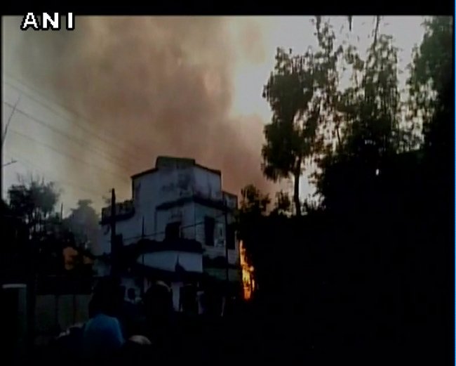 В Індії горить завод феєрверків, 8 людей загинуло