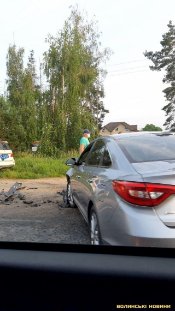 У Ковелі легковик не поділив дорогу з позашляховиком. ФОТО