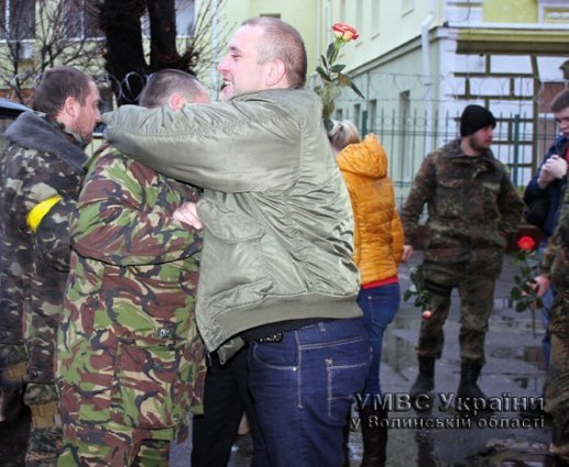 Волинські оперативники повернулися із зони АТО. ФОТО